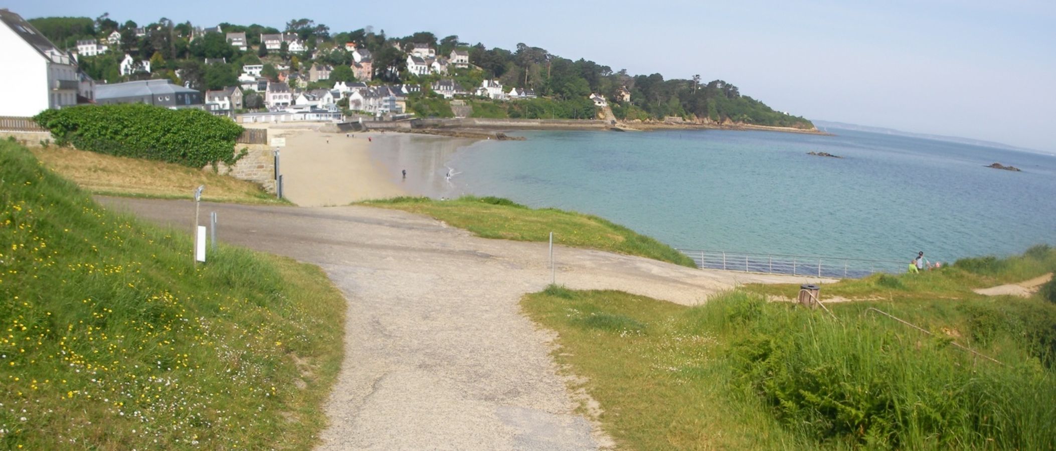 Plage des sables blancs