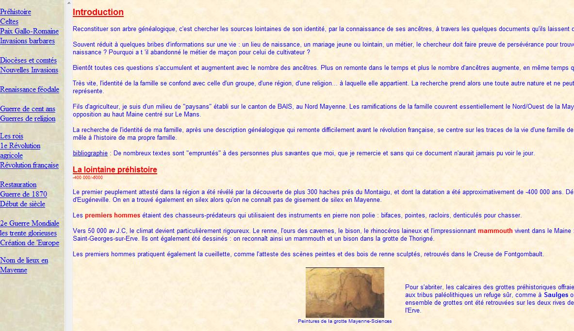 Histoire de la Mayenne